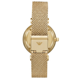 Emporio Armani AR11321 Gold Gianni T-Bar Ladies Watch — view 2