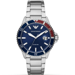 Emporio Armani AR11339 Men's Diver Watch Blue