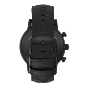 Emporio Armani AR11351 Chronograph Black Leather Men's Watch — view 3