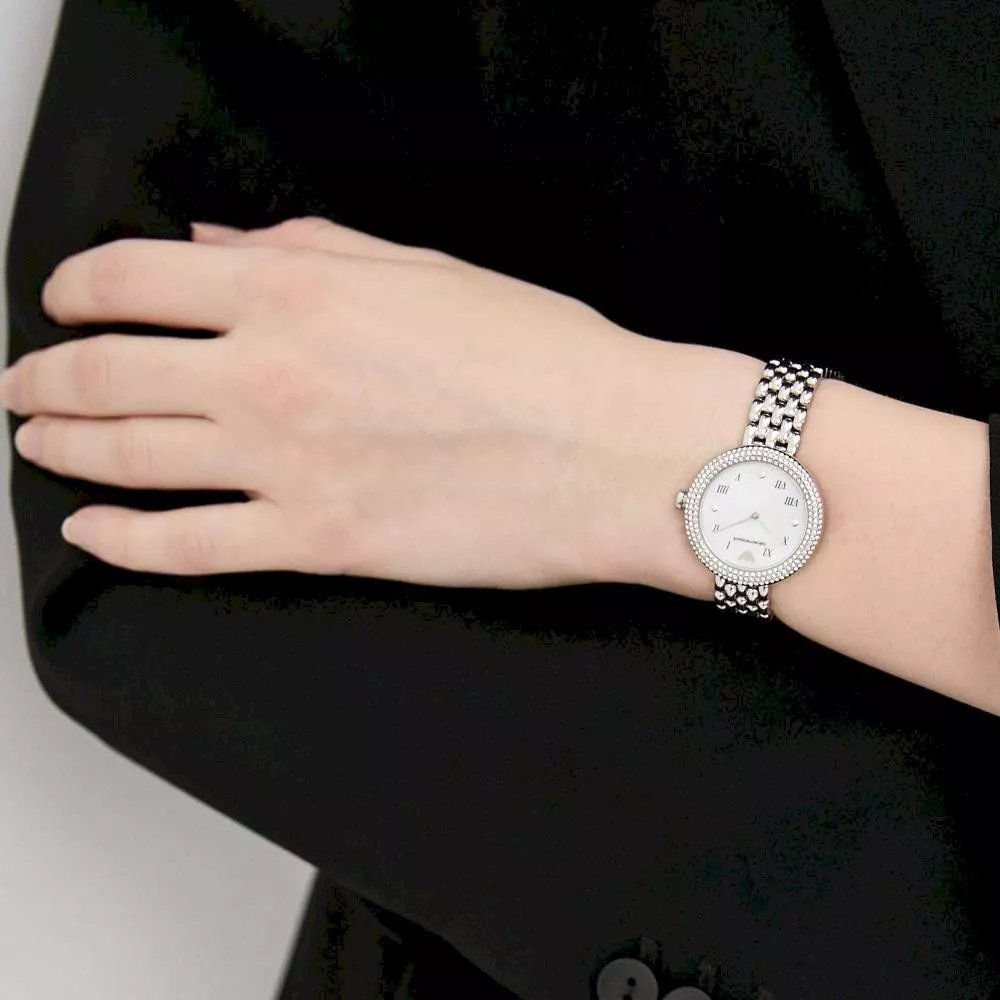 Emporio Armani AR11354 Mother of Pearl Dial Ladies Watch — view 5