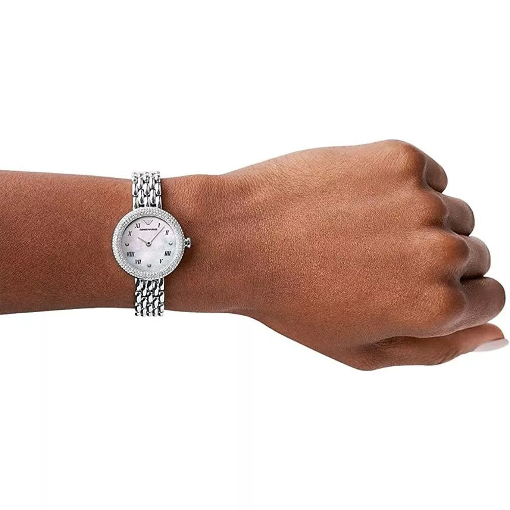 Emporio Armani AR11354 Mother of Pearl Dial Ladies Watch — view 4
