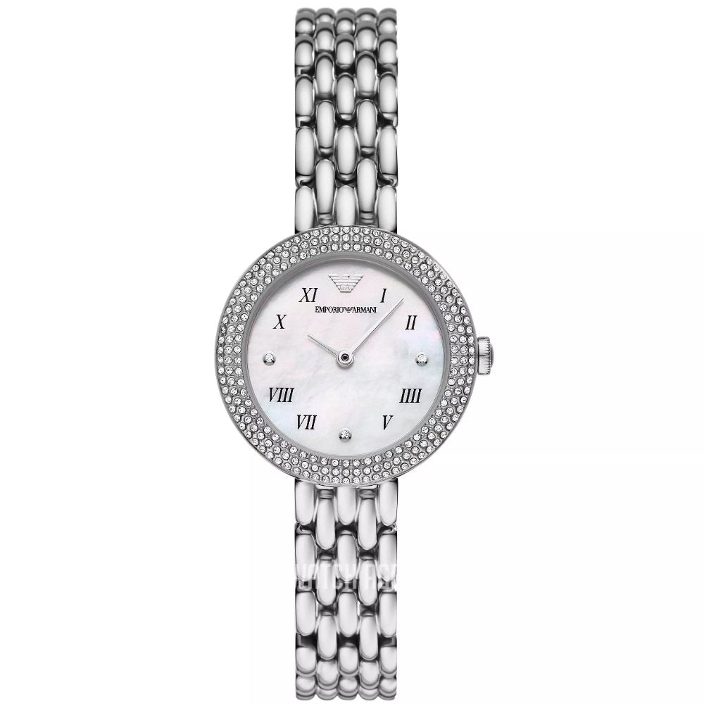 Emporio Armani AR11354 Mother of Pearl Dial Ladies Watch