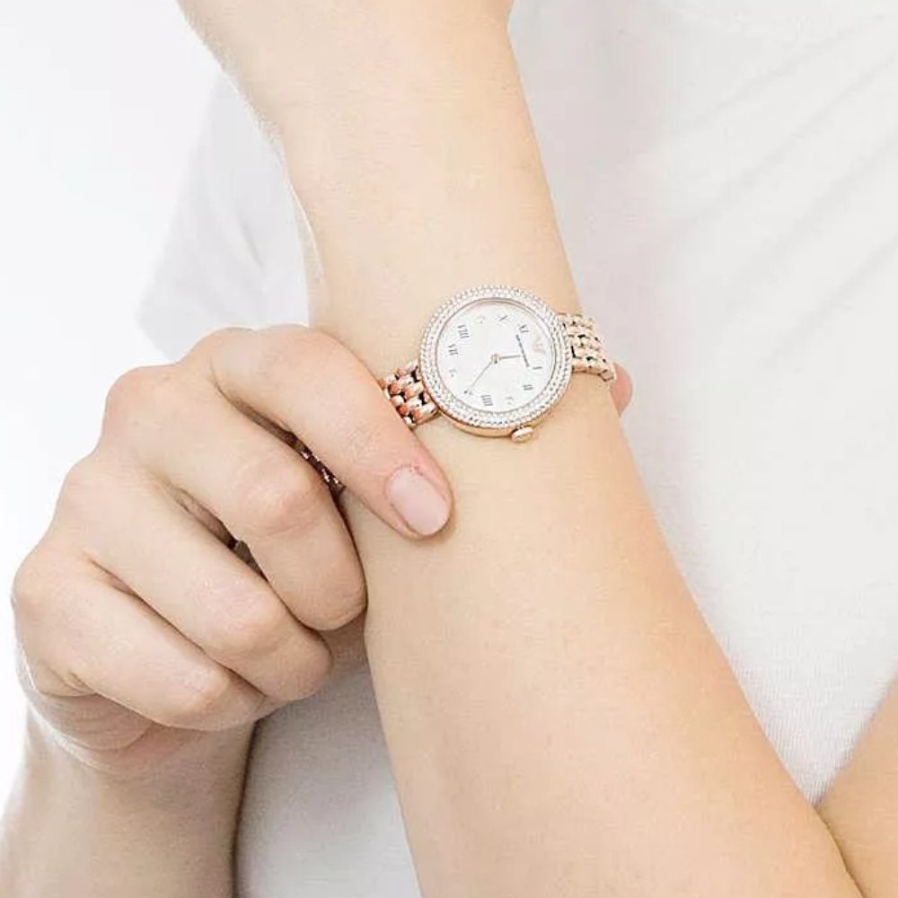 Emporio Armani AR11355 Rose Gold-Tone Ladies Watch — view 4