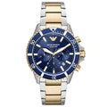 Emporio Armani AR11362 Chronograph Diver Two Tone Men's Watch