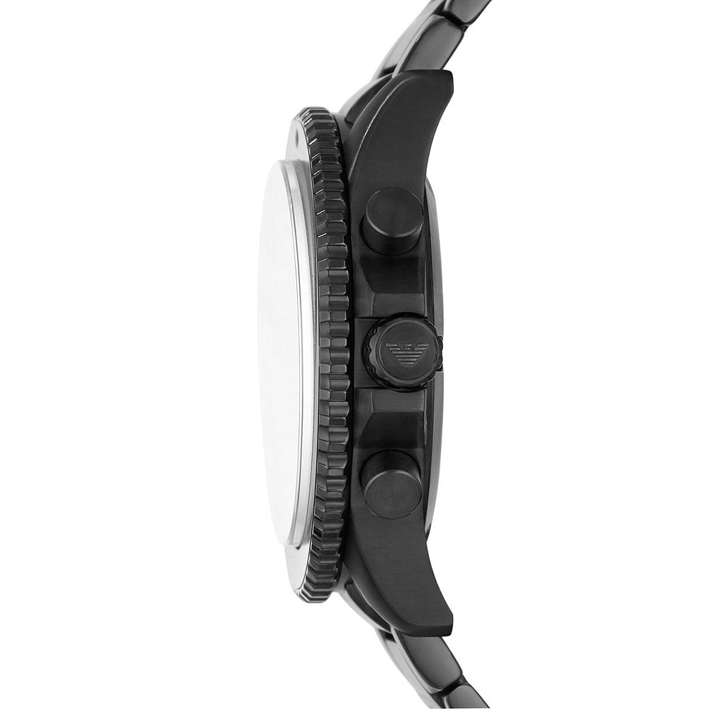 Emporio Armani AR11363 All Black Chronograph Men’s Watch — view 3