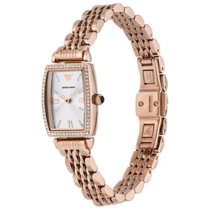 Emporio Armani AR11406 White Dial Ladies Watch — view 3