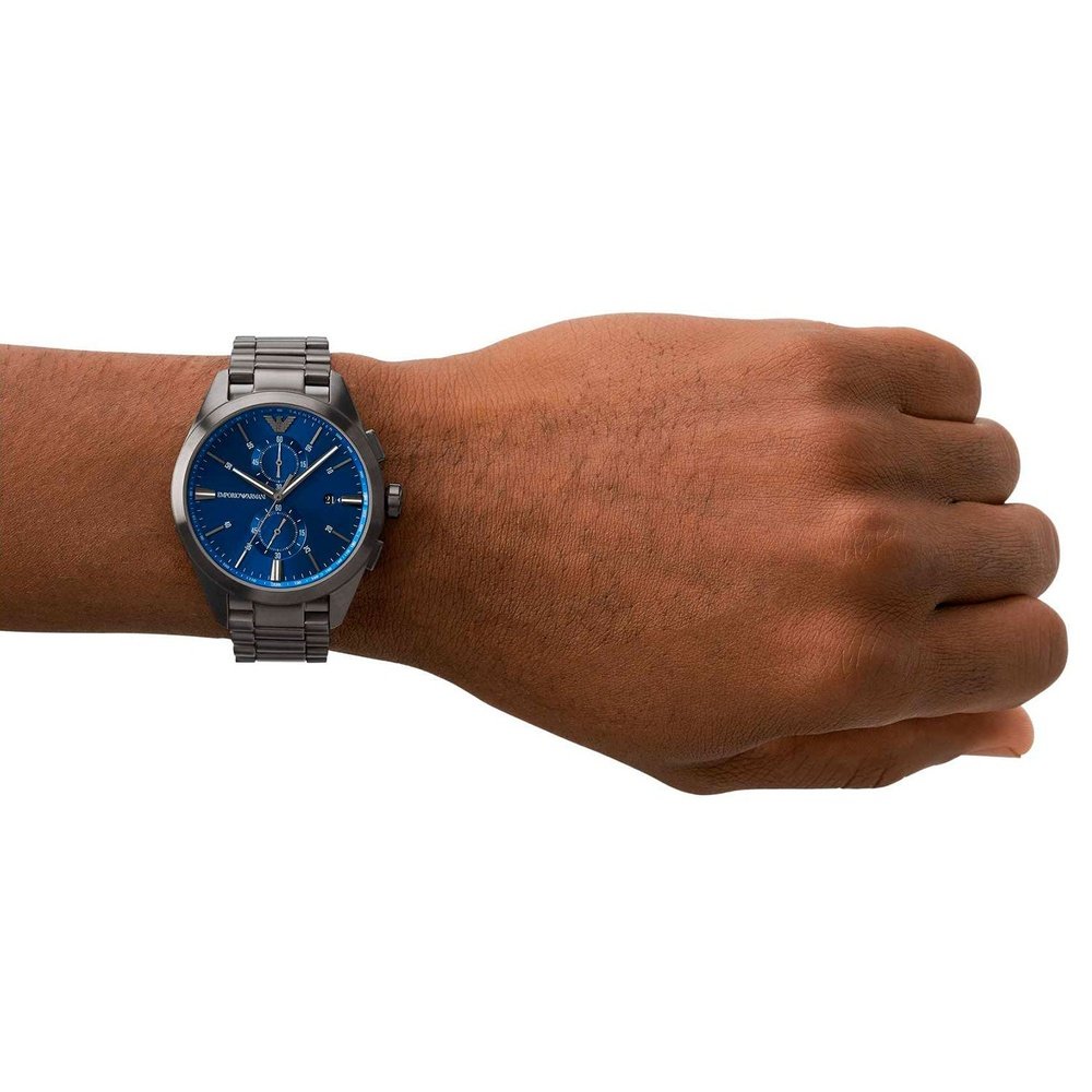 Emporio Armani AR11481 Claudio Blue Dial Chronograph Mens Watch — view 4