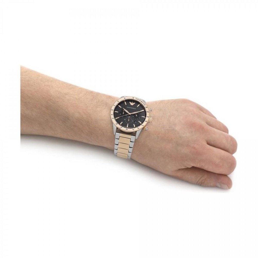 Emporio Armani AR11521 Mario Chronograph Men's Watch — view 3