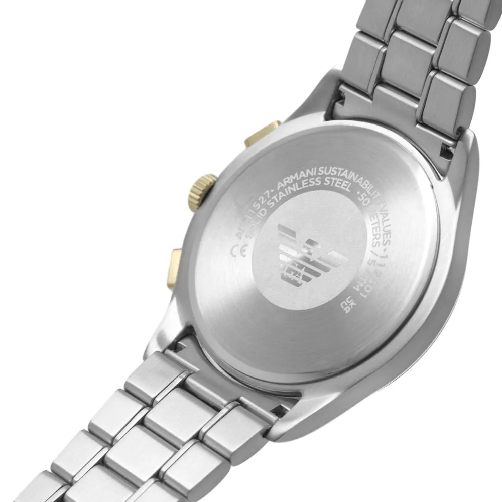 Emporio Armani AR11527 Chronograph Two-Tone Men’s Watch — view 5