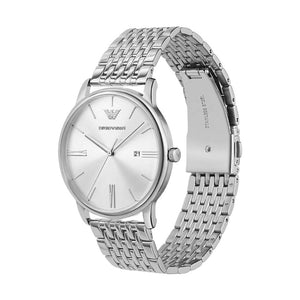 Emporio Armani AR11599 Minimalist Three-Hand Date Men’s Watch — view 3