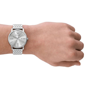 Emporio Armani AR11599 Minimalist Three-Hand Date Men’s Watch — view 5
