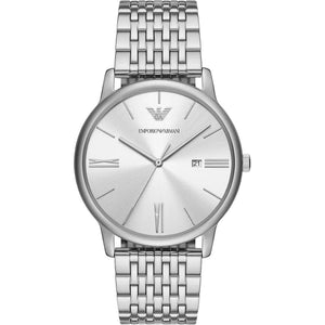 Emporio Armani AR11599 Minimalist Three-Hand Date Men’s Watch