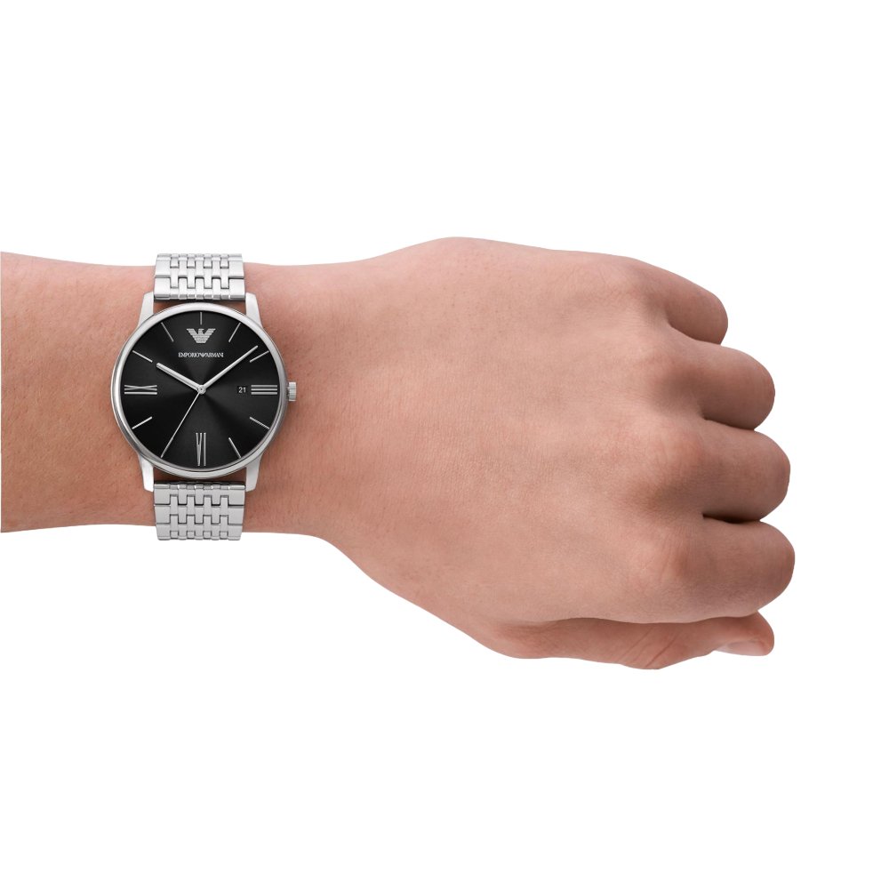 Emporio Armani AR11600 Minimalist Three-Hand Date Men’s Watch — view 5