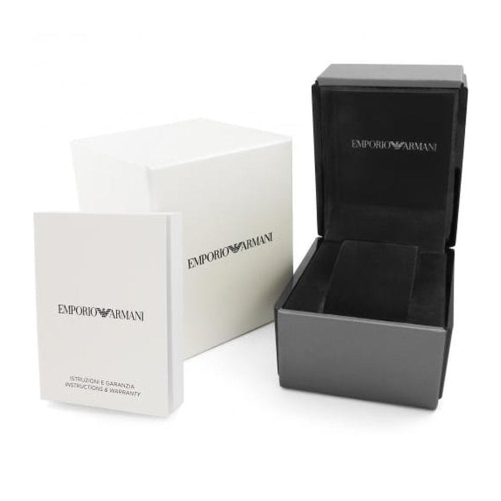 Emporio Armani AR1452 Men's Chronograph Watch Ceramica Black — view 3