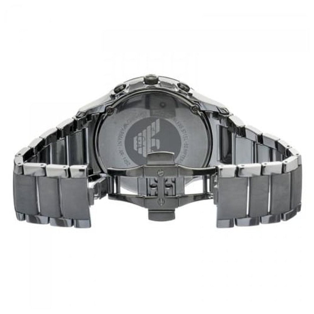 Emporio Armani AR1452 Men's Chronograph Watch Ceramica Black — view 2