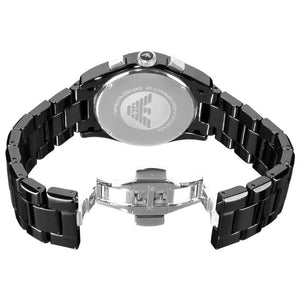 Emporio Armani AR1455 Ceramica Ladies Crystal Watch — view 4