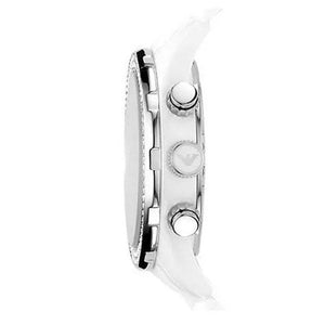 Emporio Armani AR1456 Ceramica Crystal White Ladies Watch — view 3