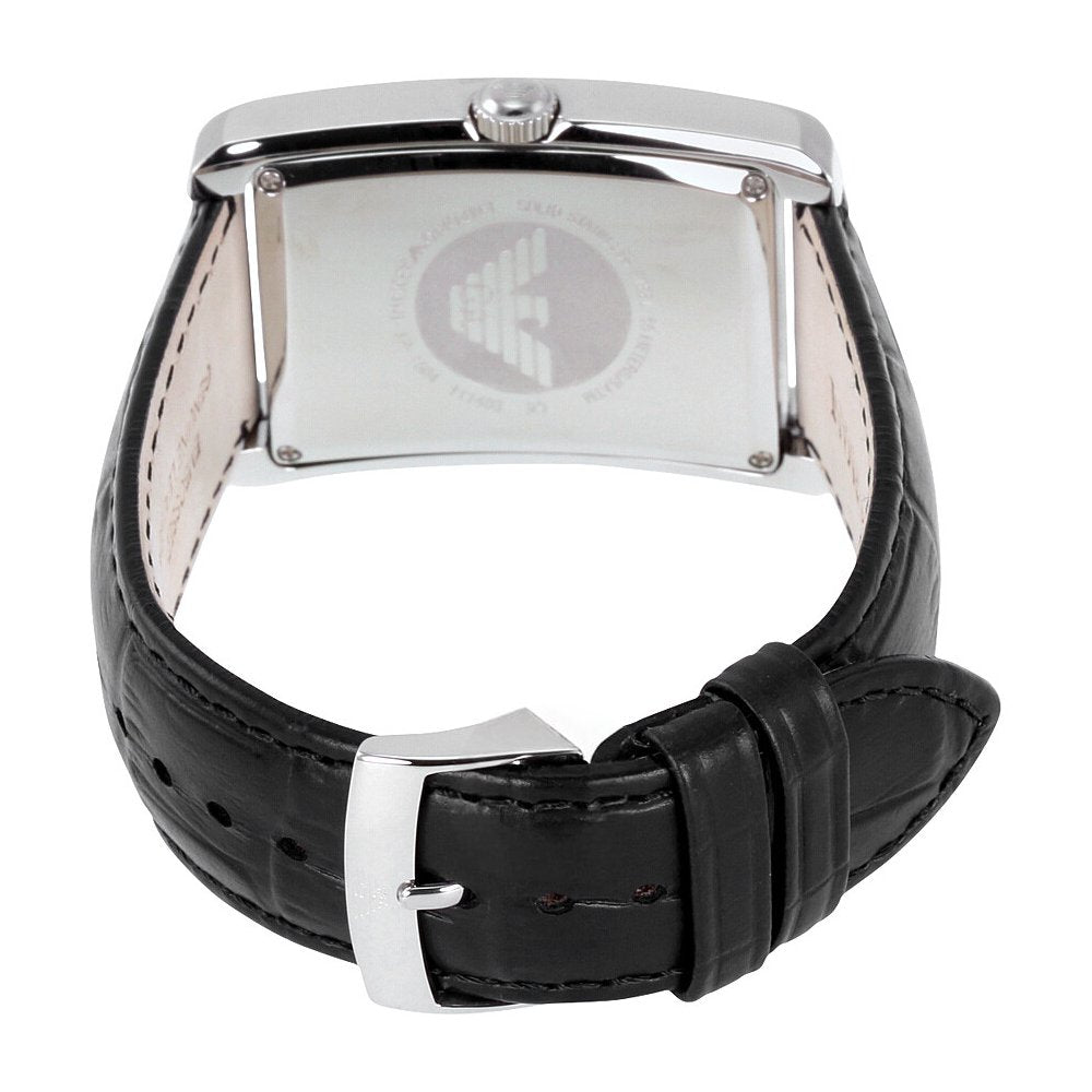 Emporio Armani AR1604 Rectangular Black Dial Men's Watch — view 2