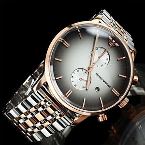 Emporio Armani AR1721 Men's Gianni Watch Two Tone — view 5
