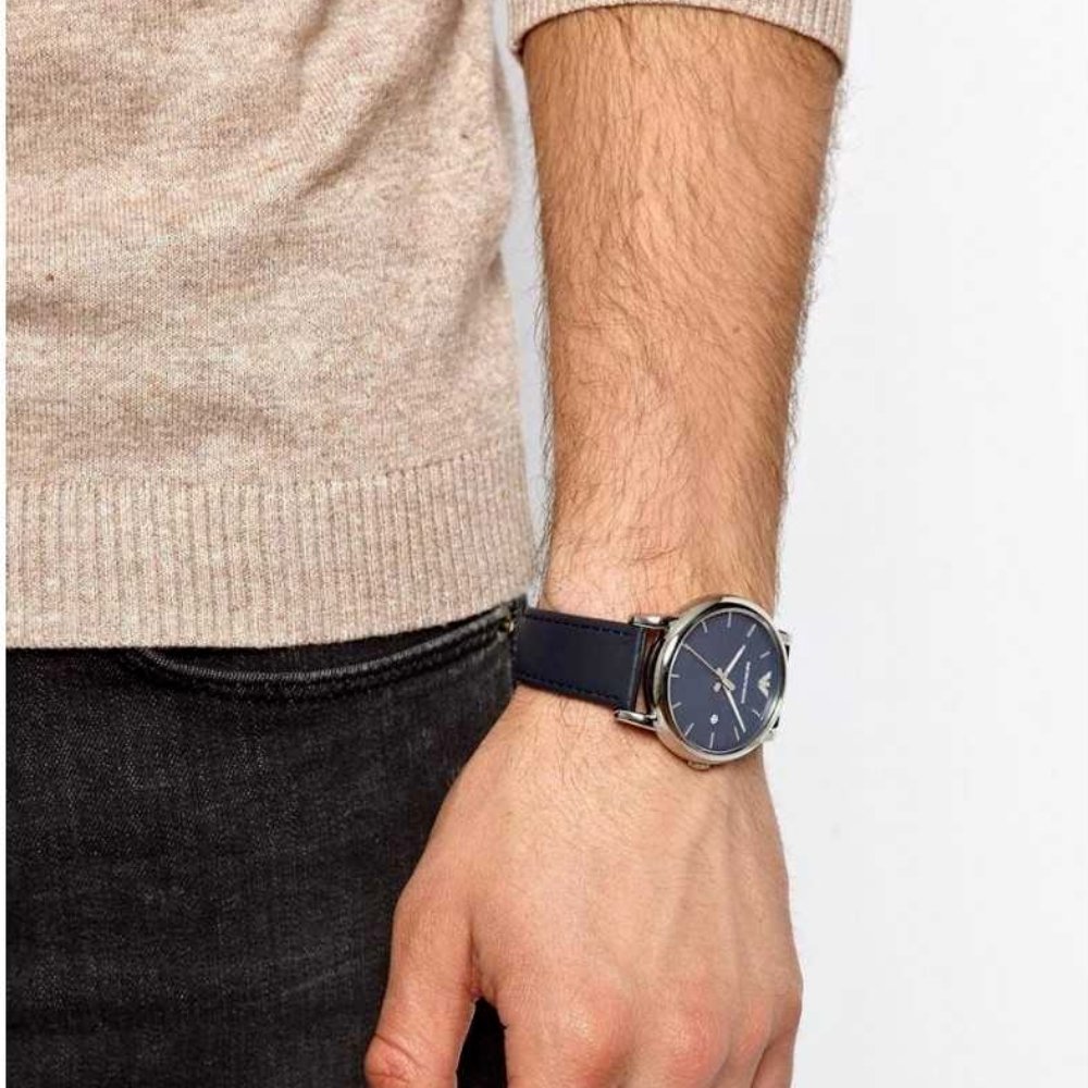 Emporio Armani AR1731 Blue Dial Men's Watch — view 4