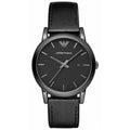 Emporio Armani AR1732 Luigi Classic Black Leather Strap Men's Watch