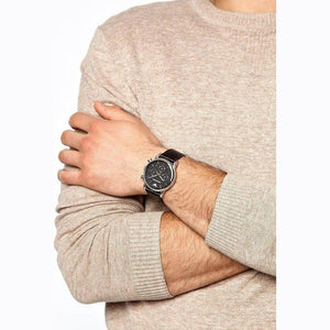 Emporio Armani AR1733 Classic Black Stainless Steel Men's Watch — view 4
