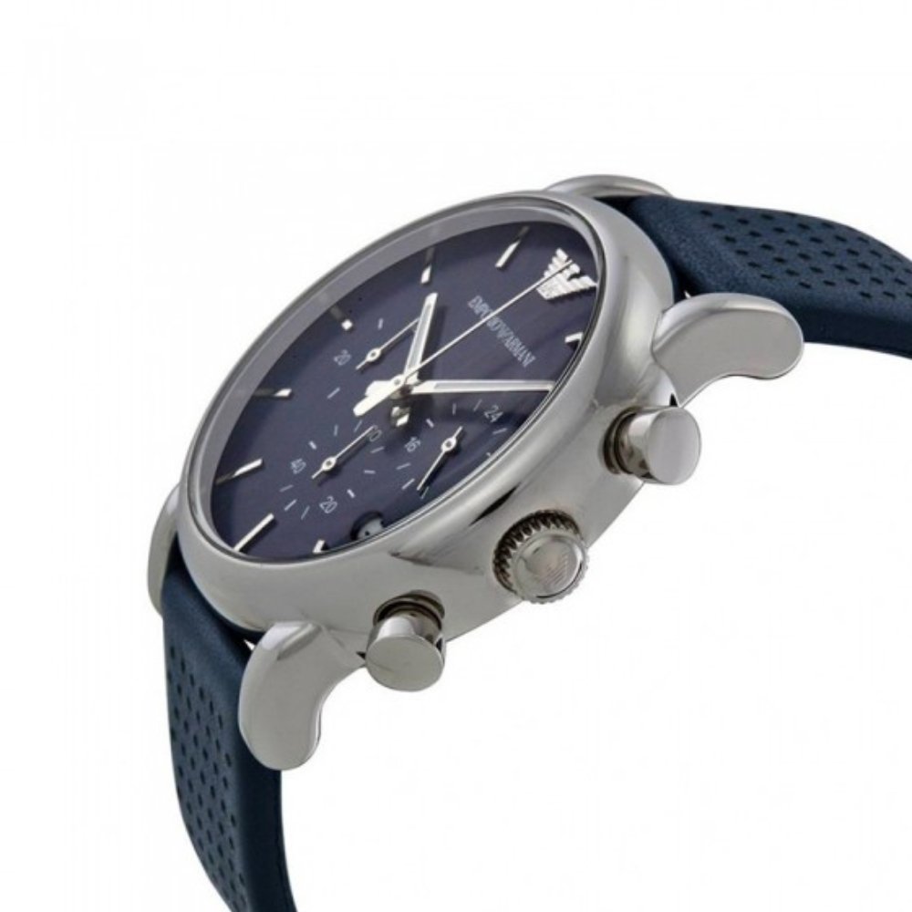Emporio Armani AR1736 Blue Chronograph Men's Watch — view 3