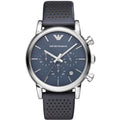 Emporio Armani AR1736 Blue Chronograph Men's Watch