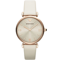Emporio Armani AR1769 Retro Beige Dial Ladies Watch