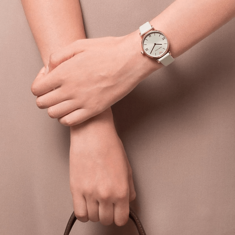 Emporio Armani AR1769 Retro Beige Dial Ladies Watch — view 6