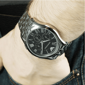 Emporio Armani AR1786 Black Dial Chronograph Men's Watch — view 7