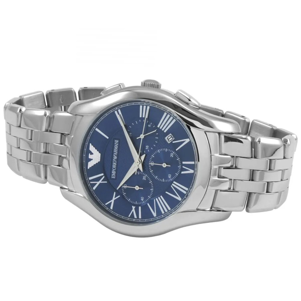 Emporio Armani AR1787 Blue Chronograph Dial Men's Watch — view 4