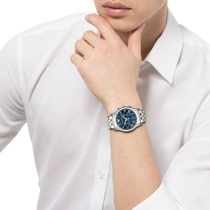 Emporio Armani AR1787 Blue Chronograph Dial Men's Watch — view 5