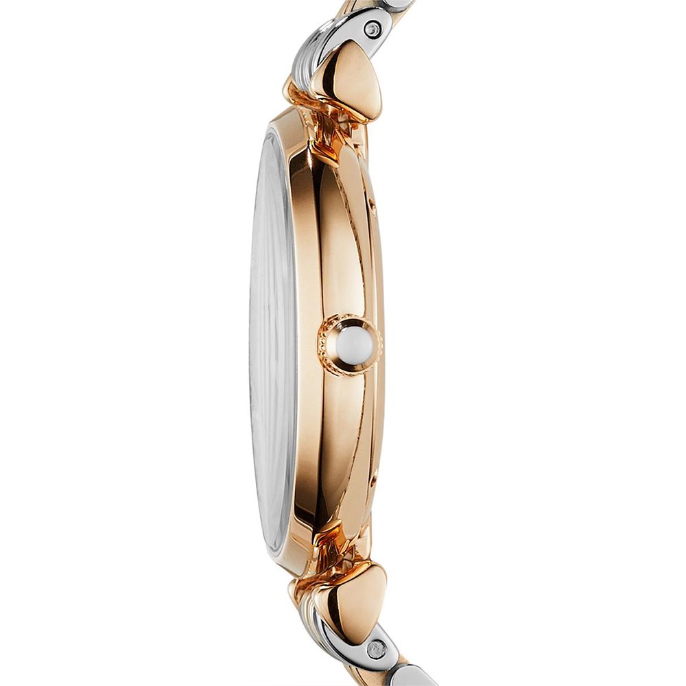 Emporio Armani AR1840 Two Tone Gianni Stainless Steel Ladies Watch — view 3