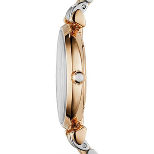 Emporio Armani AR1840 Two Tone Gianni Stainless Steel Ladies Watch — view 3