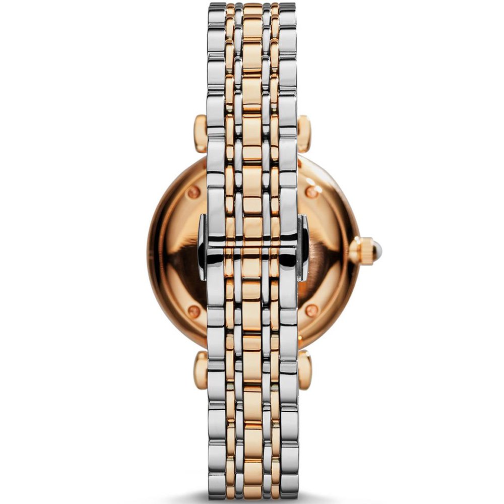 Emporio Armani AR1840 Two Tone Gianni Stainless Steel Ladies Watch — view 2