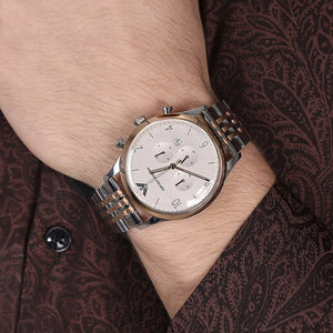 Emporio Armani AR1864 Two-Tone Chronograph Men's Watch — view 6