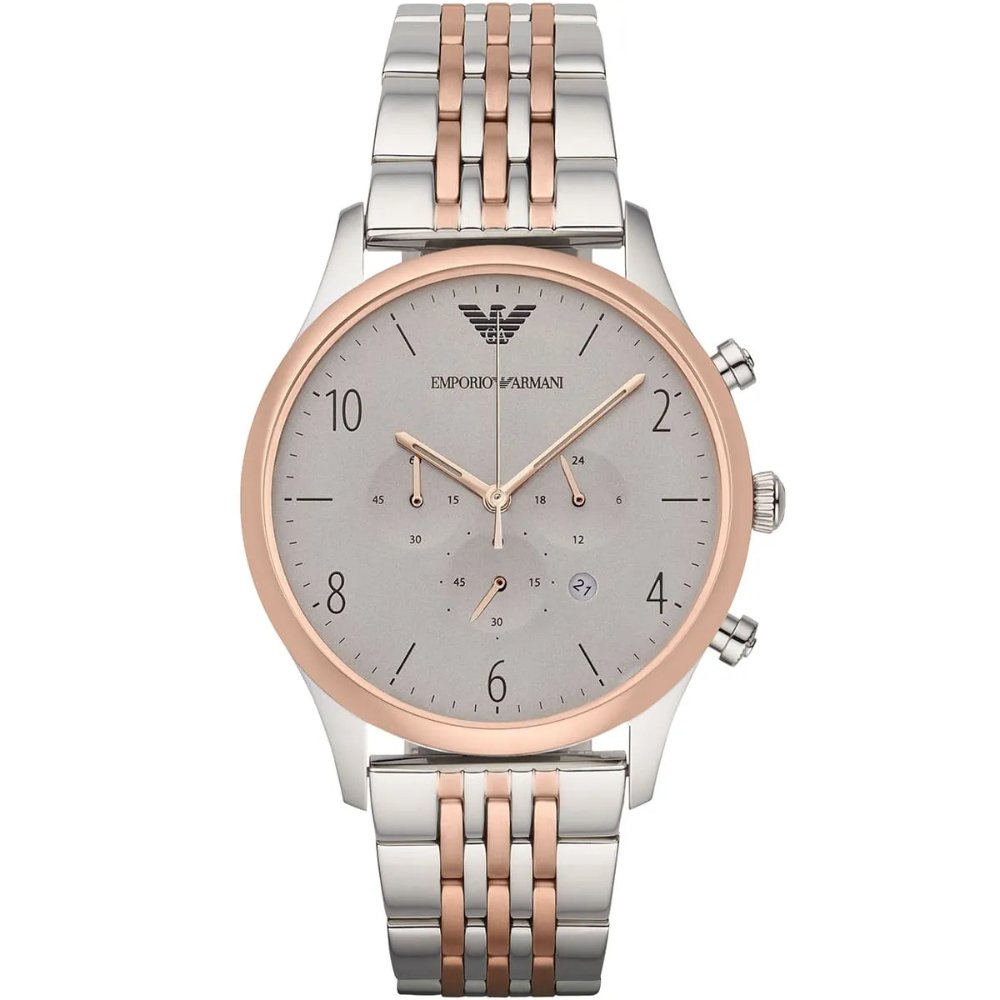 Emporio Armani AR1864 Two-Tone Chronograph Men's Watch
