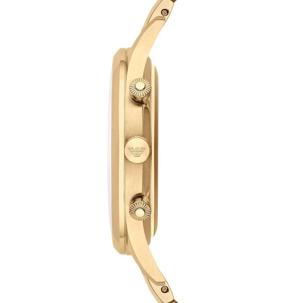 Emporio Armani AR1893 Beta Men's Gold Chronograph Watch — view 3