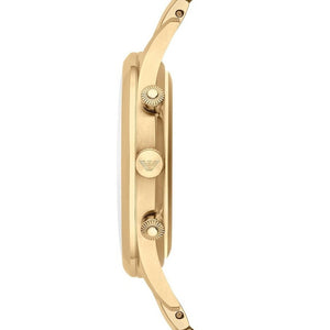 Emporio Armani AR1893 Beta Men's Gold Chronograph Watch — view 3