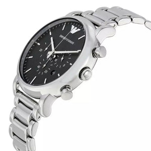 Emporio Armani AR1894 Silver Chronograph Men's Watch — view 3