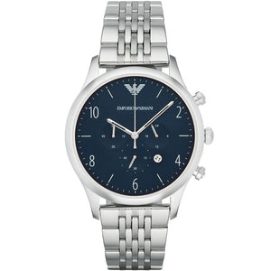 Emporio Armani AR1942 Blue Dial Chronograph Men's Watch