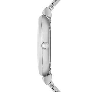 Emporio Armani AR1955 Mother Of Pearl Mesh Bracelet Ladies Watch — view 6
