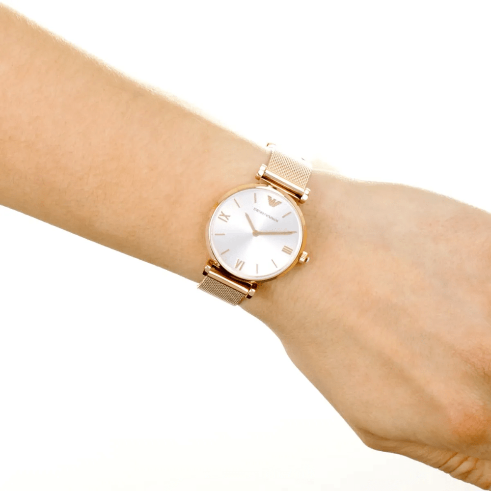 Emporio Armani AR1956 Gianni T-Bar Ladies Watch — view 8