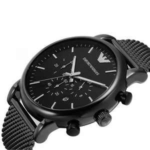 Emporio Armani AR1968 Black Dial Chronograph Men's Watch — view 3