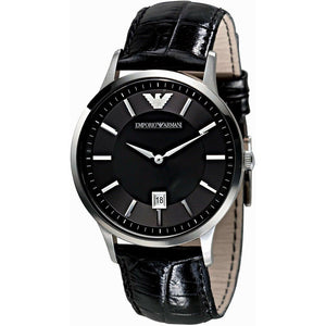 Emporio Armani AR2411 Men's Renato Watch Black