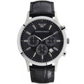 Emporio Armani AR2447 Men's Renato Chronograph Watch Black