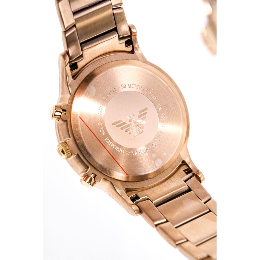 Emporio Armani AR2452 Men's Watch Rose Gold — view 4
