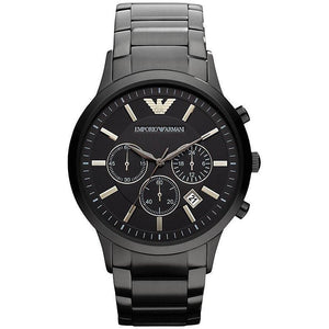 Emporio Armani AR2453 Men's Renato Watch Black