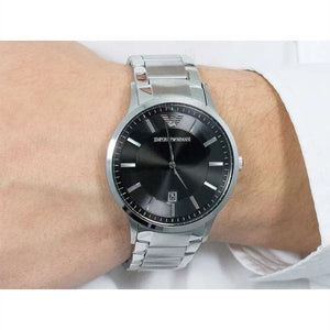 Emporio Armani AR2457 Men's Renato Watch Black — view 4